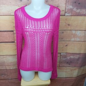 Billabong crocheted sweater